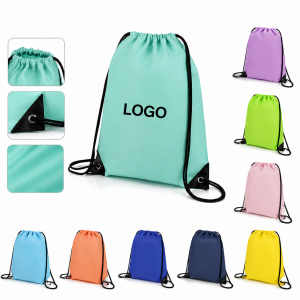 Vibrant High-Shine Drawstring Cinch Bag