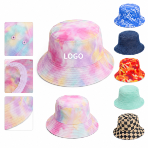 Dual-Sided Foldable Patterned Bucket Hat for Outdoor Events