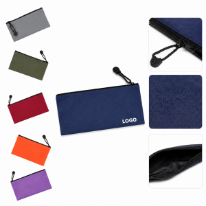 Textured Honeycomb Water-Resistant Utility Pouch